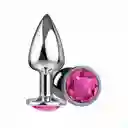 Plug Anal Acostumbrador Talla M Joya Anal Mediano Acero Inoxidable