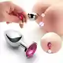 Plug Anal Acostumbrador Talla M Joya Anal Mediano Acero Inoxidable