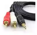 Cable 2x1 Auxiliar Audio 5 Metros 3.5mm Auxiliar