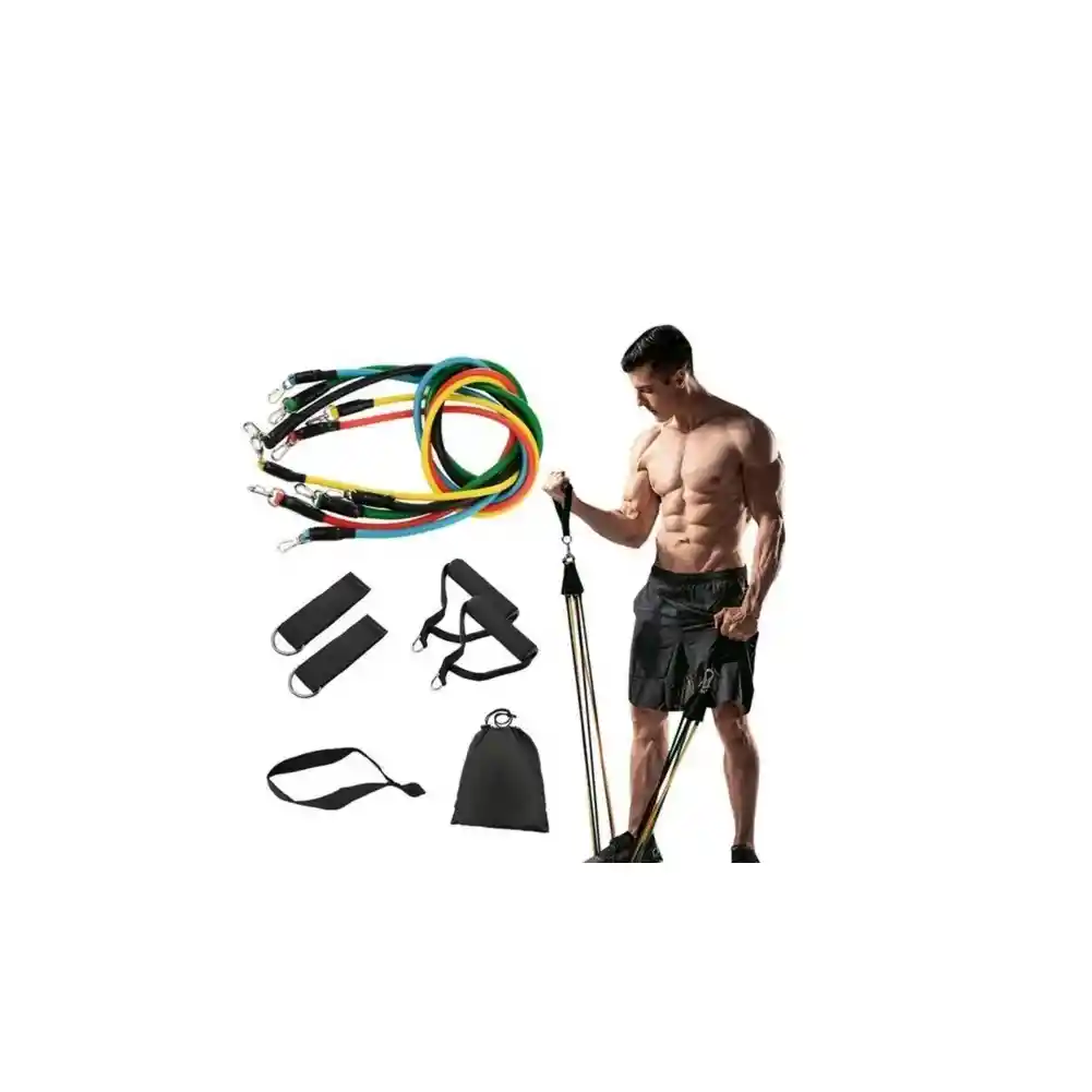 Kit Bandas Tubulares De Resistencia Ejercicio 11 Piezas