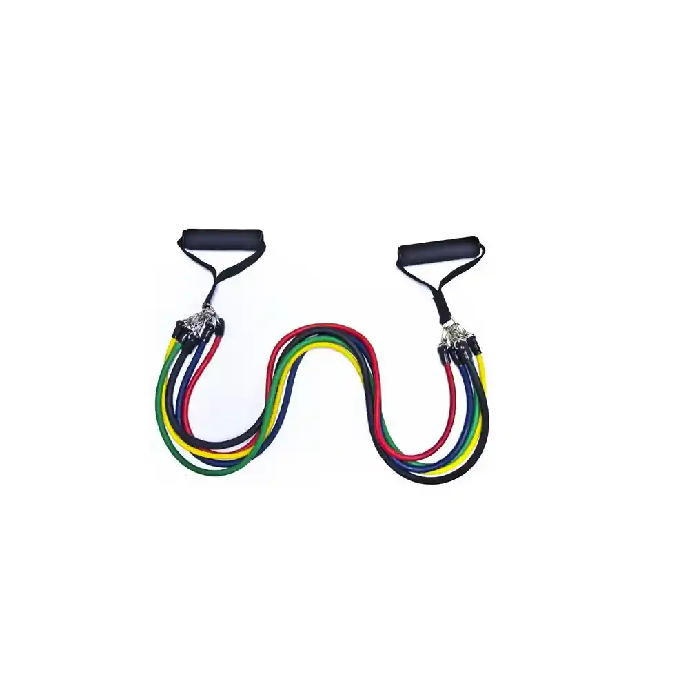 Kit Bandas Tubulares De Resistencia Ejercicio 11 Piezas