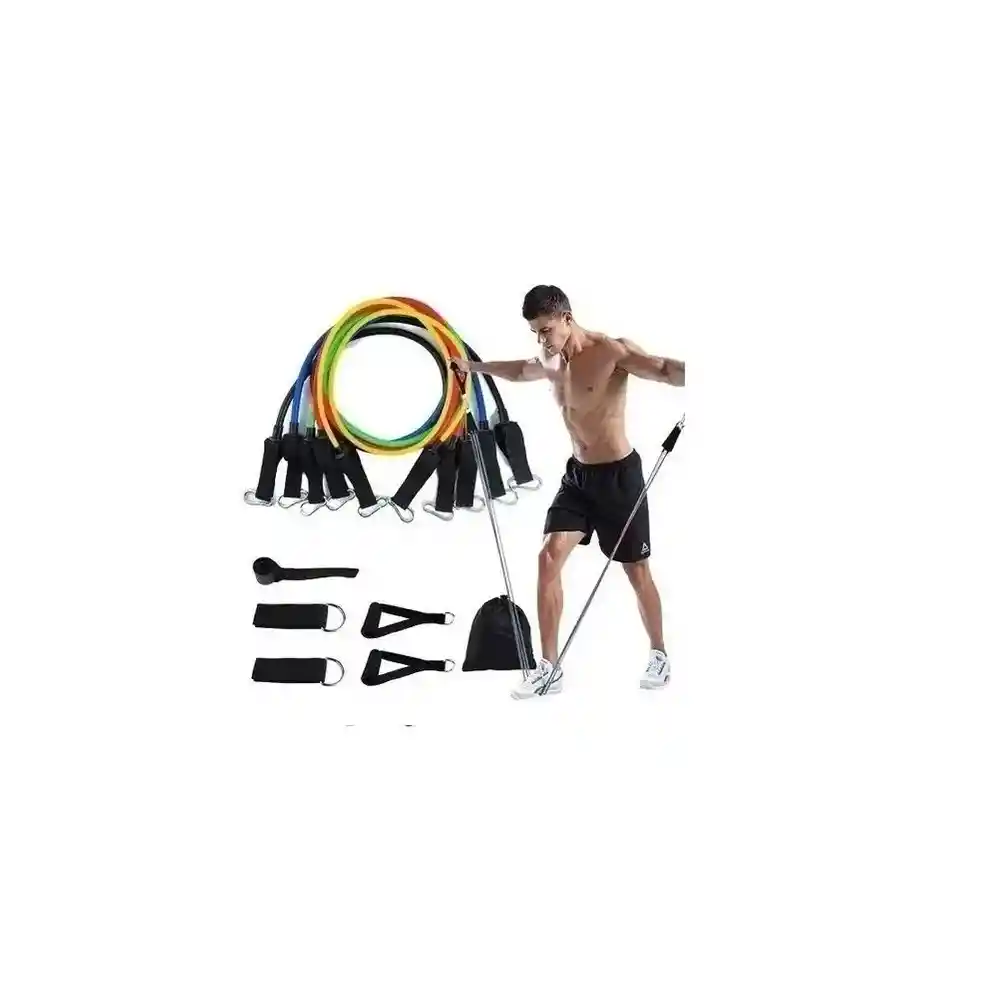 Kit Bandas Tubulares De Resistencia Ejercicio 11 Piezas