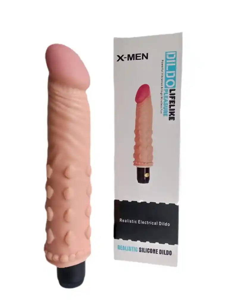 Vibrador Consolador X Men Pleasure Largo 23cm