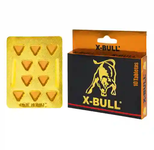 Viagra X Bull 10 Pastillas Potenciador Masculino Retardante Masculino Retrasa Eyaculación Más Potencia Vigor