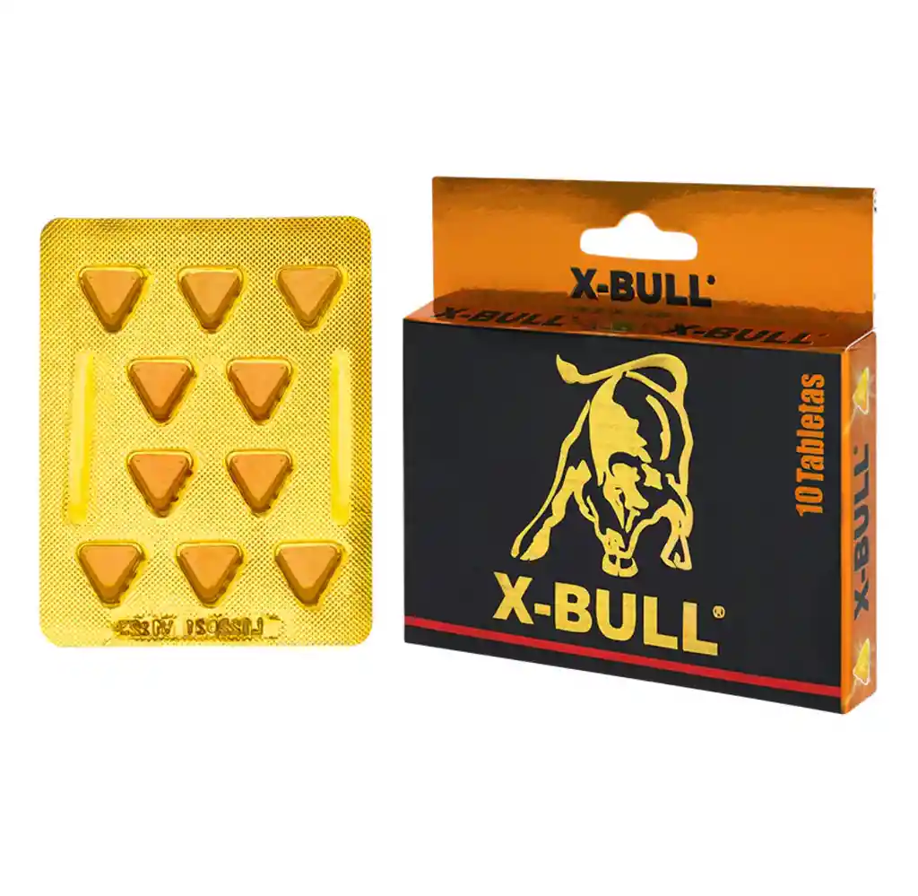 Viagra X Bull 10 Pastillas Potenciador Masculino Retardante Masculino Retrasa Eyaculación Más Potencia Vigor