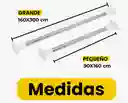 Tendedero Extensible Multiusos Ajustable Grande 160x300cm