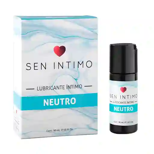 Lubricante Neutro A Base De Agua 30ml Sen Intimo