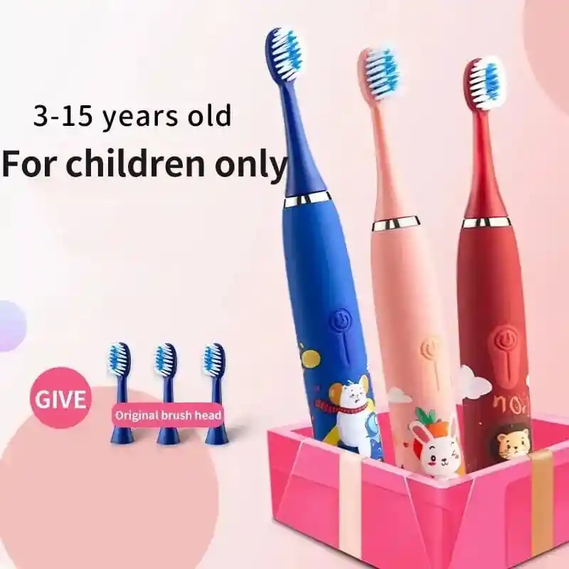 Cepillo De Dientes Eléctrico Recargable Para Niños
