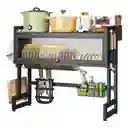 Escurridor De Loza Organizador De Platos Gabinete Tapa 65cm