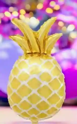 Globo Metálizado Piña Dorada (grande)
