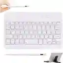Mini Teclado Bluetooth Seisa Color Blanco / Iphone - Windows - Android
