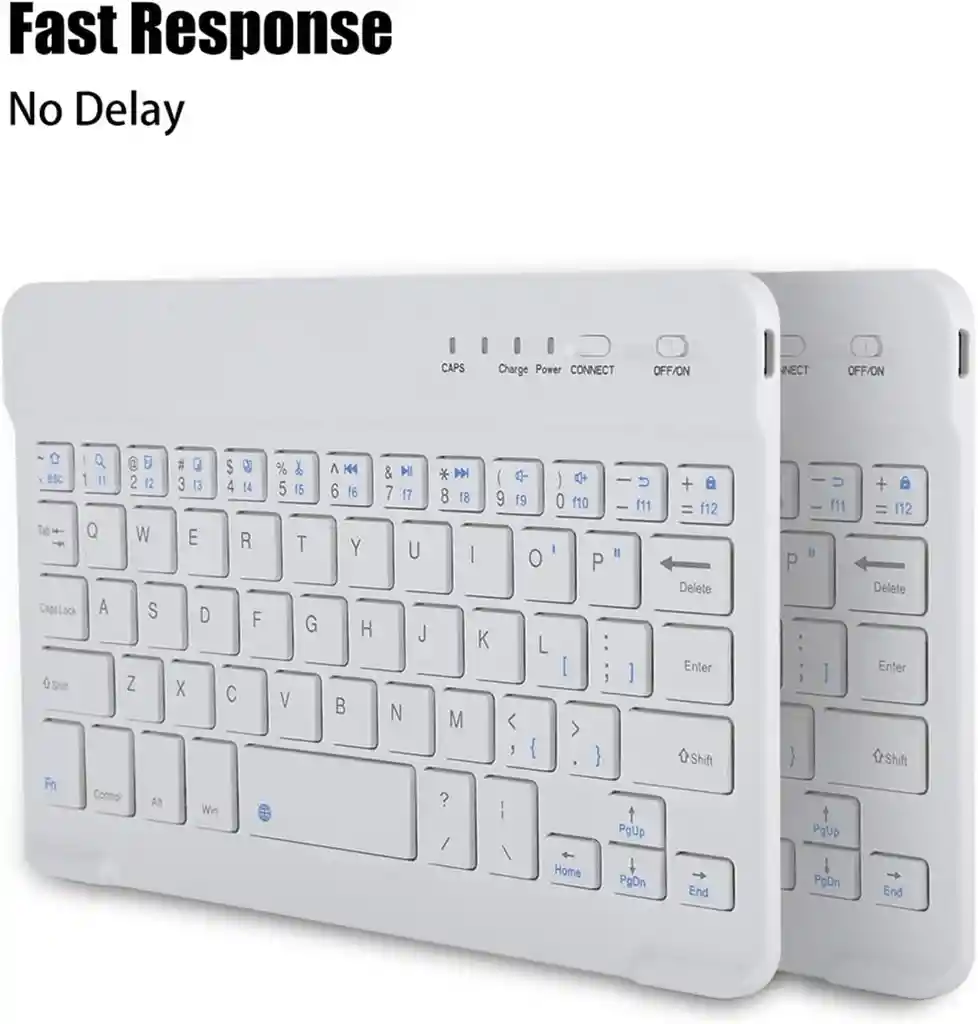 Mini Teclado Bluetooth Seisa Color Blanco / Iphone - Windows - Android