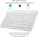 Mini Teclado Bluetooth Seisa Color Blanco / Iphone - Windows - Android