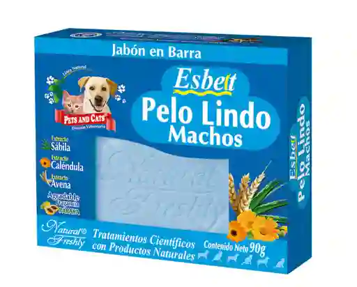 Jabón Esbelt Pelo Lindo Machos X 90g