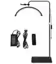 Lampara Media Luna Luz Led Profesional Para Estetica Con Base De Piso