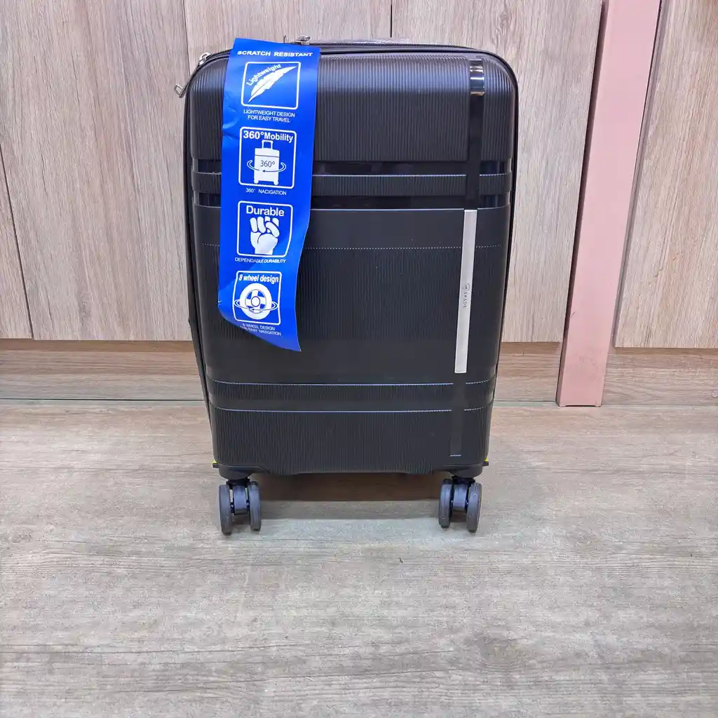 Maleta Ee 10kg Expandible Color Negro