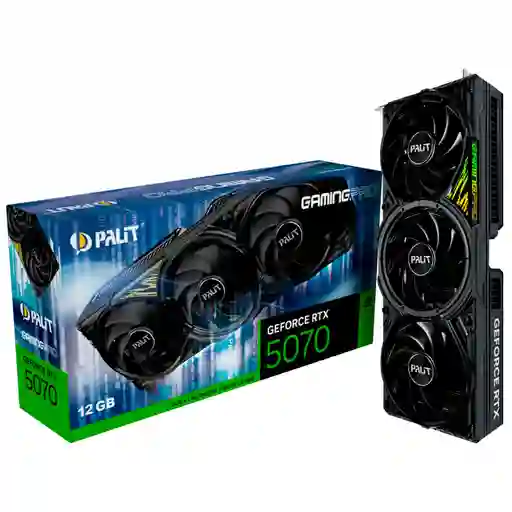 Tarjeta De Vídeo Palit Geforce Rtx 5070 Gamingpro Gddr7 12gb