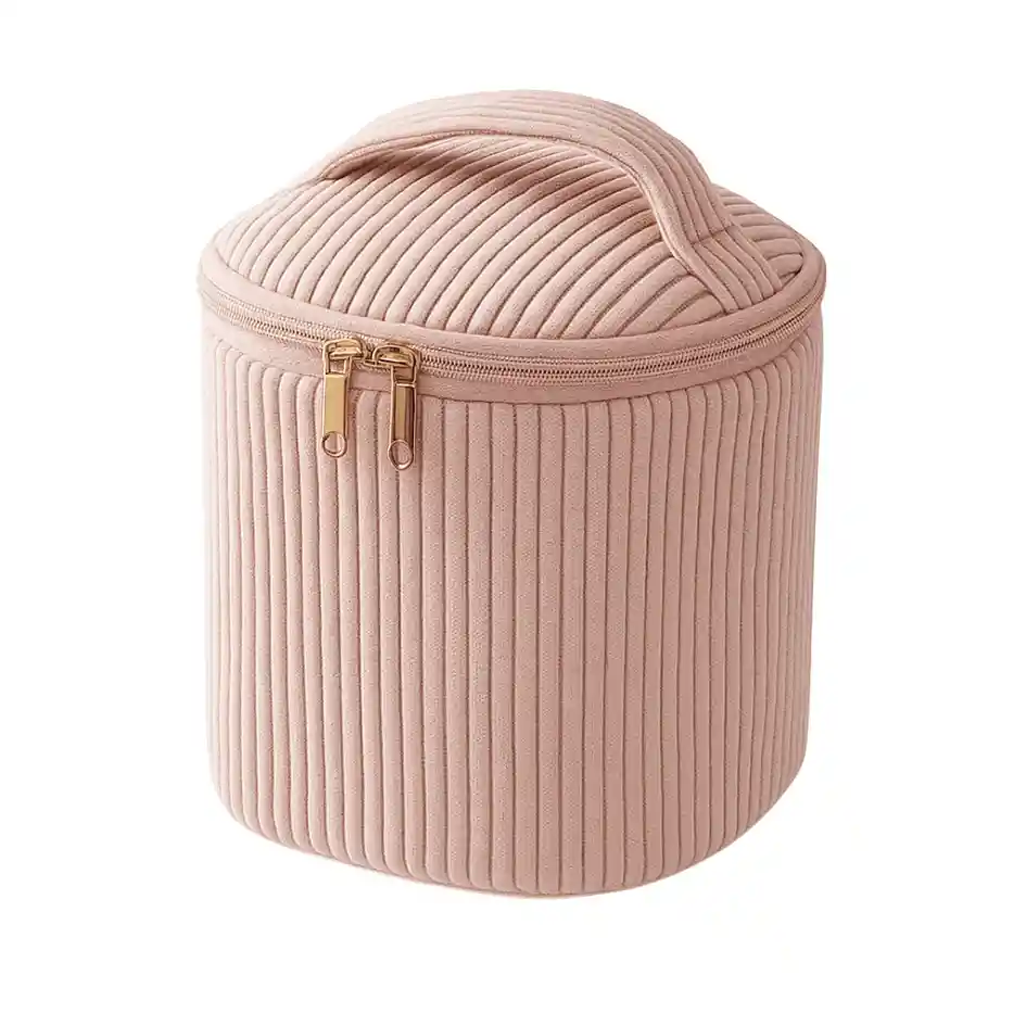 Cosmetiquera Bolso Organizador De Cosmeticos Grande Suave