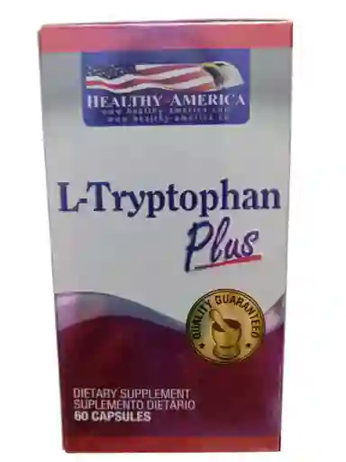 L-tryptophan Plus X 60 Capsulas Healthy America