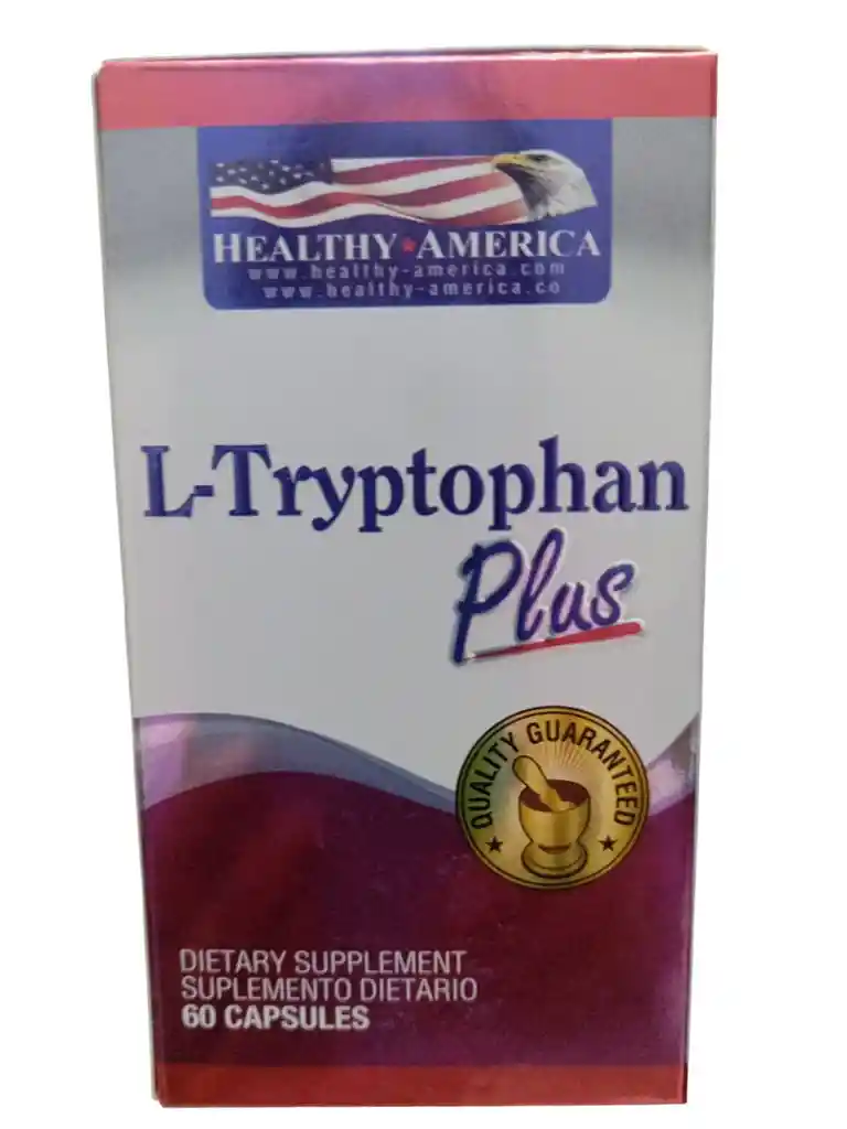 L-tryptophan Plus X 60 Capsulas Healthy America