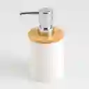 Dispensador Jabon Expressions Lines Cm Blanco Plastico