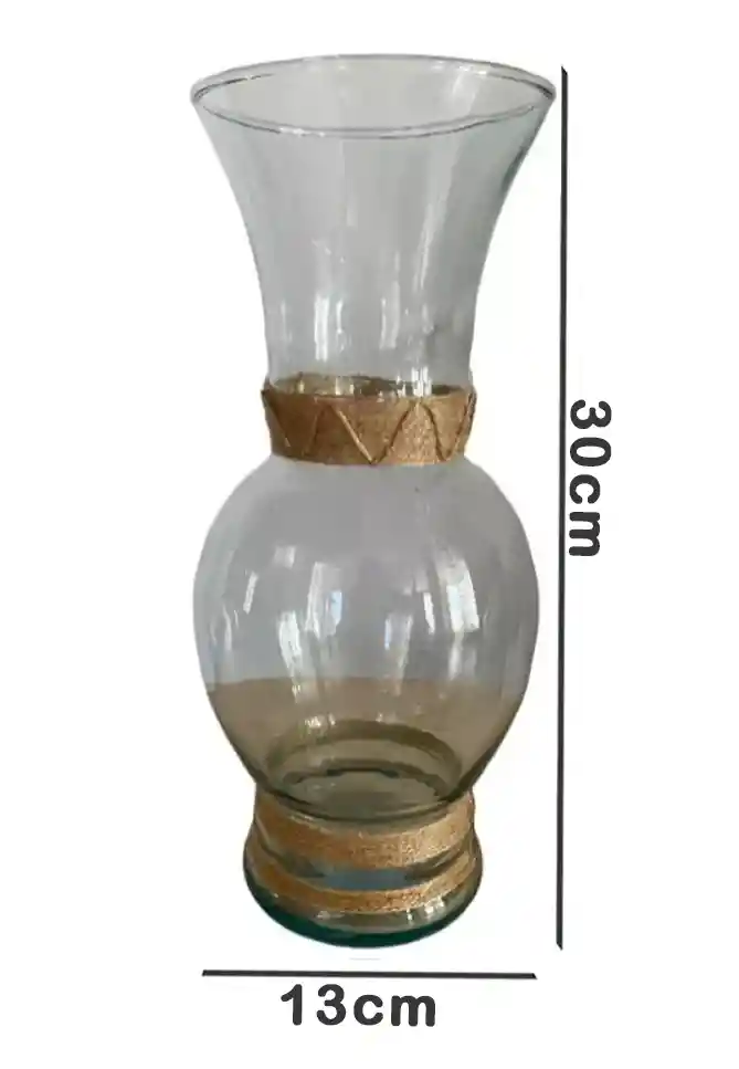 Florero Jarrón De Vidrio (caribe)