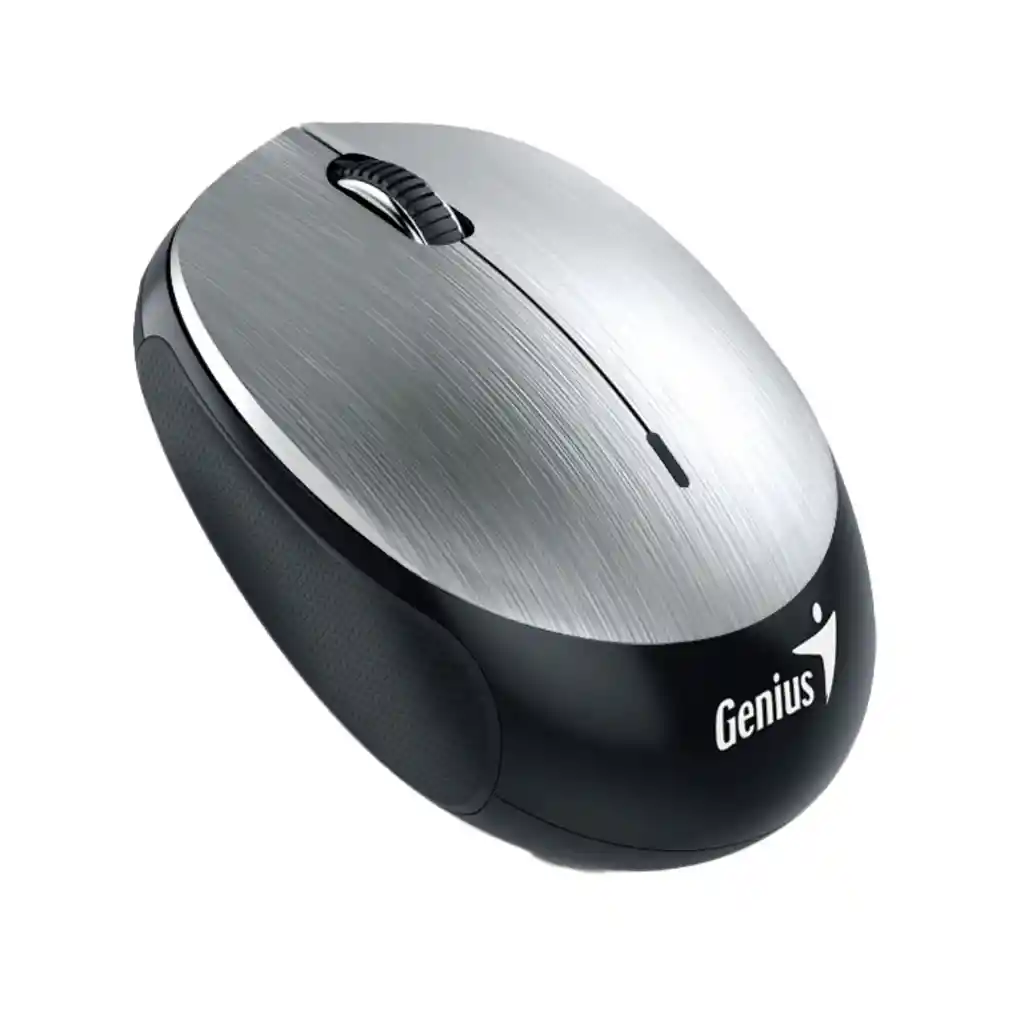 Mouse Inalambrico Genius Bluetooth 4.0, Recargable - Gris Plata