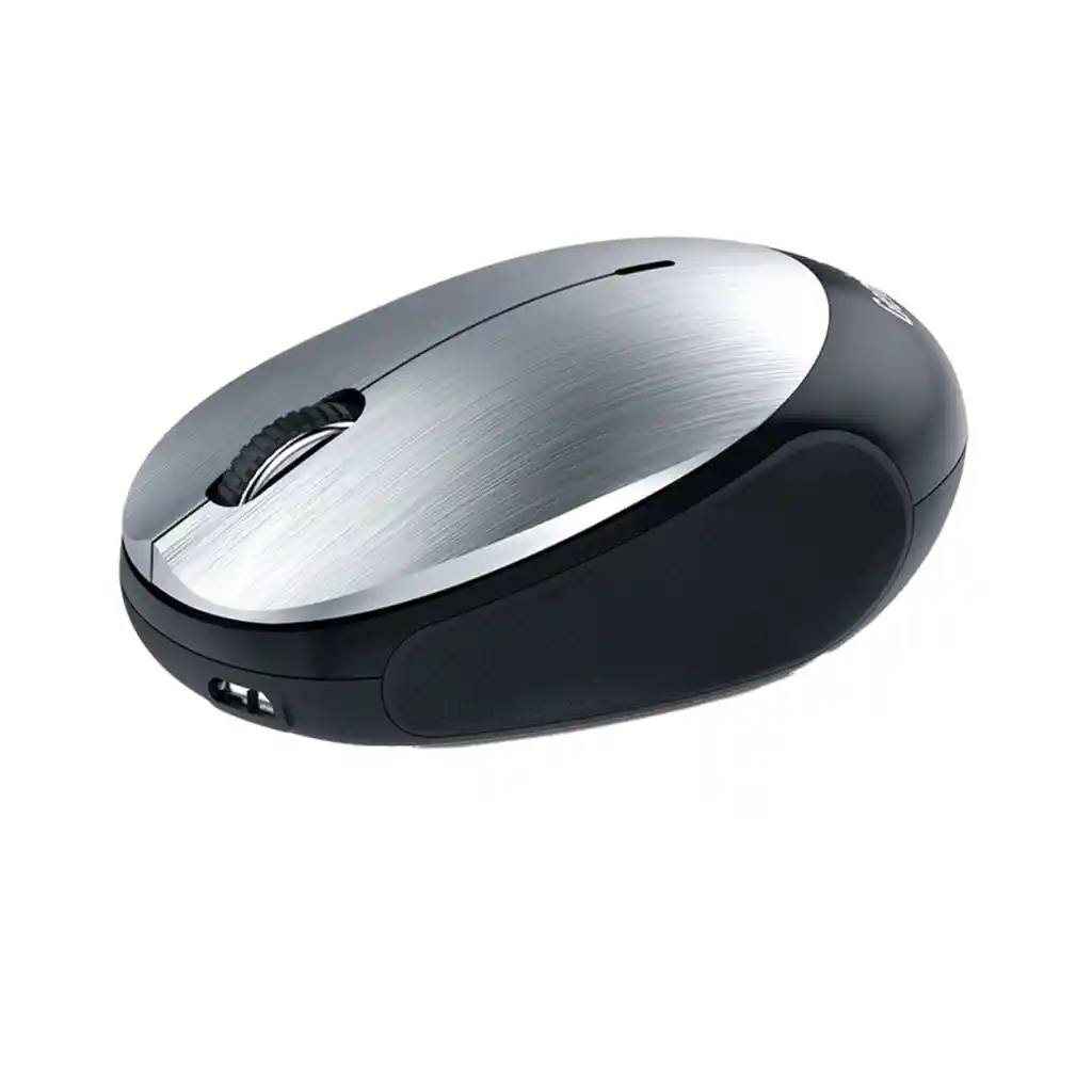 Mouse Inalambrico Genius Bluetooth 4.0, Recargable - Gris Plata