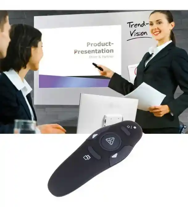 Presentador De Diapositivas Apuntador Puntero Bluetooth