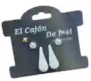 Aretes Para Mujer Set X3 Pares Aretes De Moda