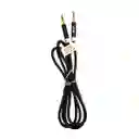 Cable Auxiliar 1x1 Full Calidad 1 Metro Trenzado