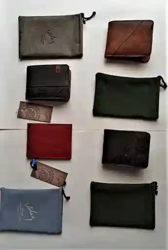 Billetera Hombre Velez Cuero Genuino De Alta Calidad Incluye Elegante Estuche Terciopelo