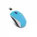 Mouse Inalámbrico Genius 2.4 Ghz Blueeye Batería Aa - Azul