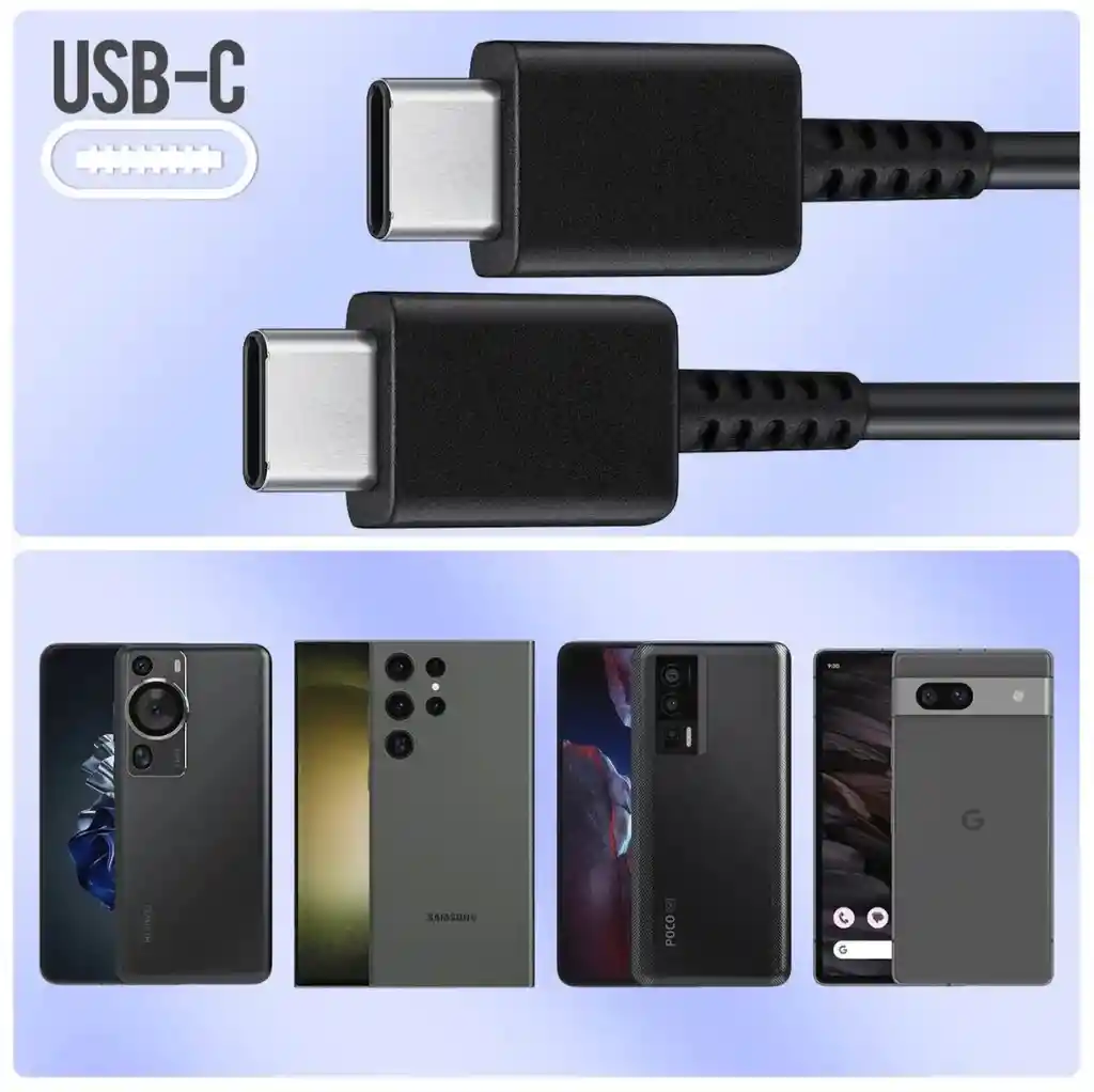 Cable Samsung Tipo C A Tipo C 5 (a) Super Fast Charging