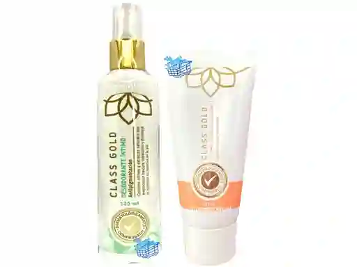 Crema Dermoaclarante 60 Ml Mas Desodorante Intimo Class Gold