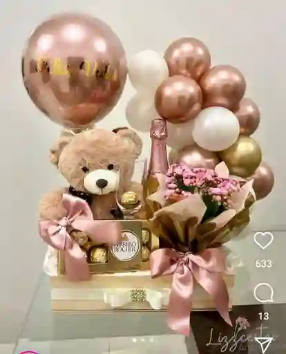 Anchetas, Peluches, Champaña, Flores, Regalos, Sorpresas, Día De La Mujer, San Valentin, Dia De La Madre, Cumpleaños