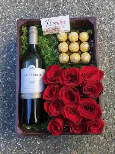 Vinos, Flores, Regalos, Hombres, Unisex, Sorpresas, Dis Del Hombre, Dia Del Padre