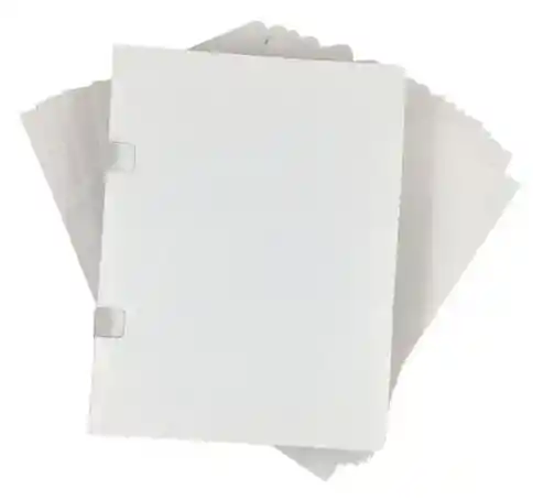 Carpeta Kimberly Imitacion Blanco Granito Pqte X20