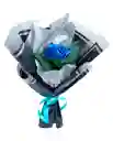 Rosa De Color Azul Unicornio Eterno