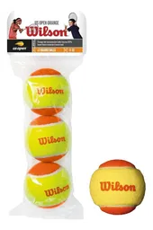 Pelotas Tenis Transicon Punto Naranja (bolsa X 3 Und)