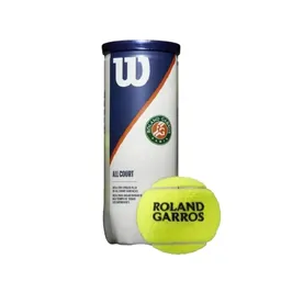 Wilson Pelotas Tenis Oficial Roland Garros All Court (tarro X 3 Und)