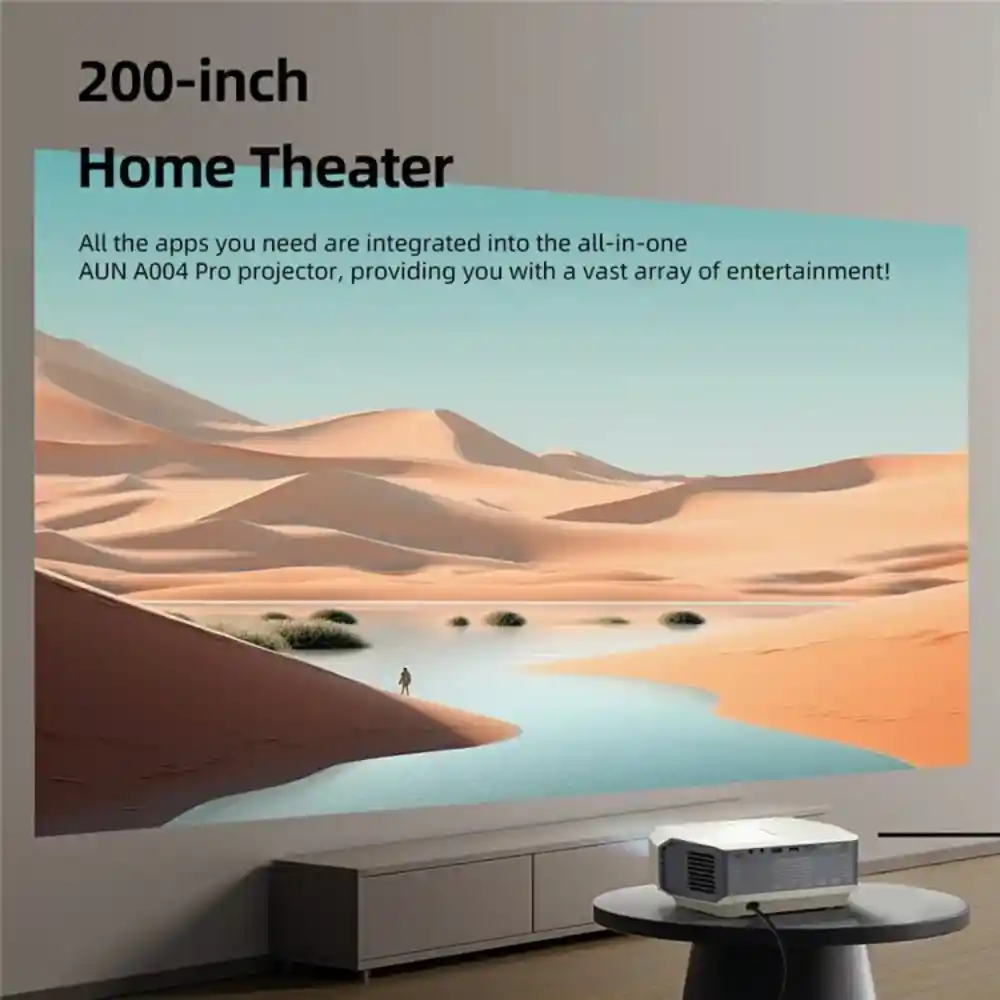 Proyector Smart Cine En Casa A004 Pro 1080p Lcd Wifi Android