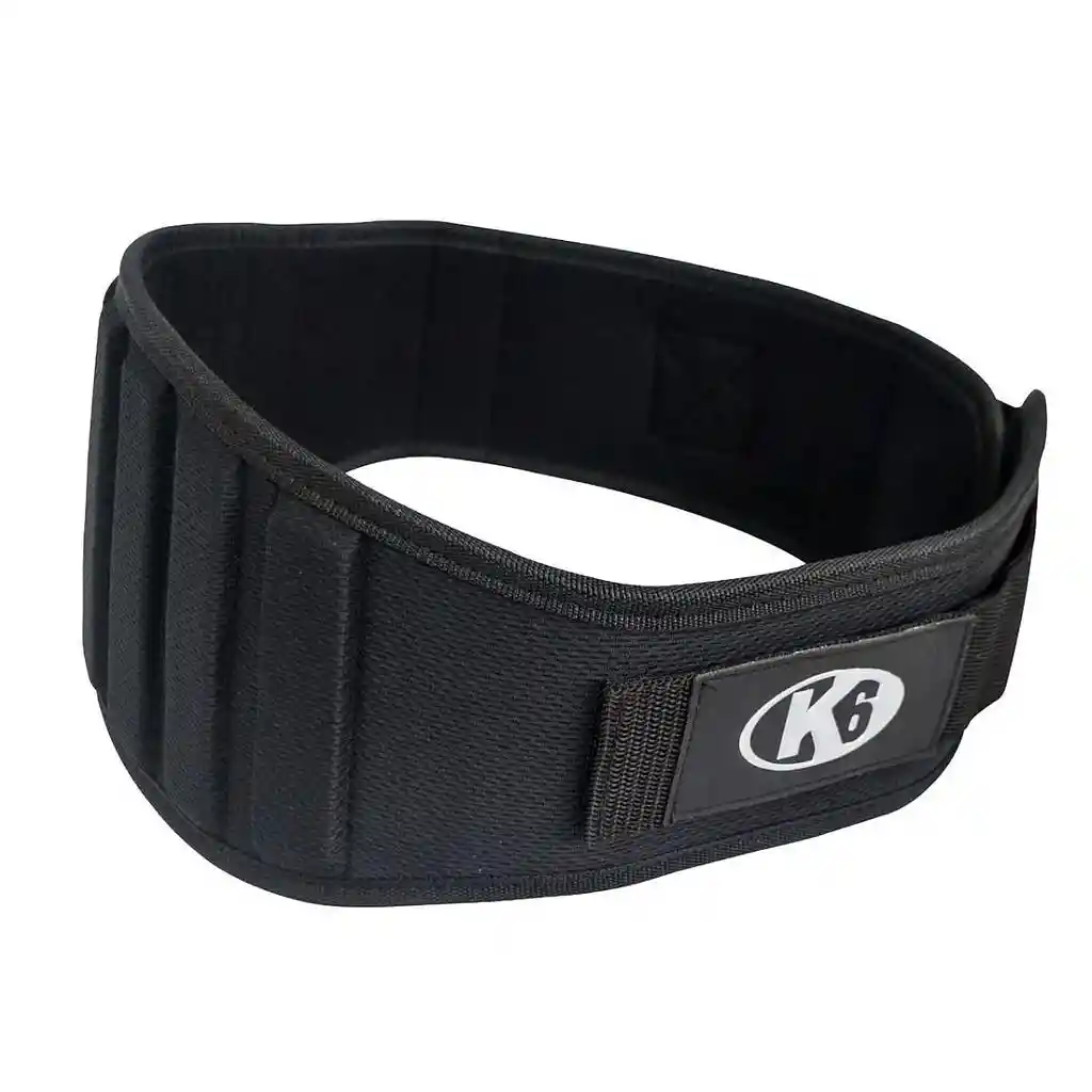 Cinturo De Nylon Para Levantamiento De Pesas K6 Talla L