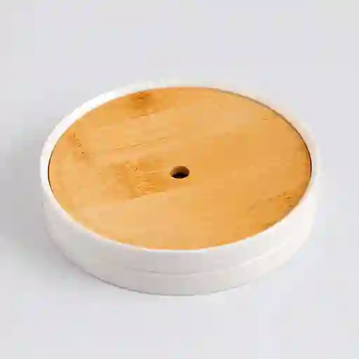 Jabonera Expressions Lines 23x13cm Blanco Plastico