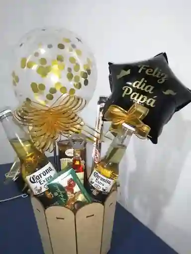 Sorpresa, Shots, Flores, Chocolates, Dia Del Padre, Regalos Para Papá, Dia Del Hombre