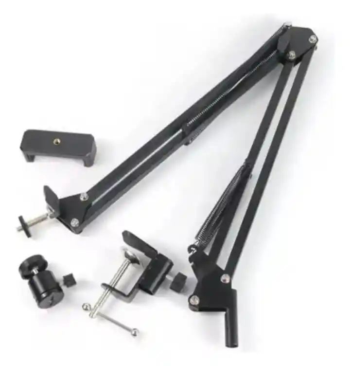 Brazo Soporte Celular Y Cámara Flexible Para Escritorio Mesa
