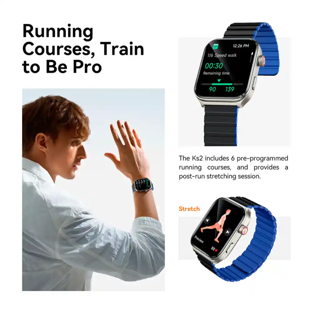 Reloj Smartwatch Kieslect Ks2 Llamadas Bluetooth Deportivo