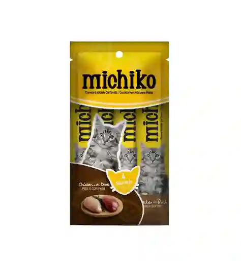 Sobre Michiko Pollo Con Pato X 14 Gr X 4 Sachet