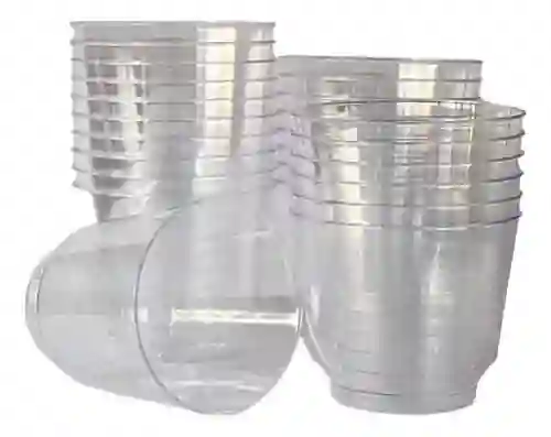 Copa Plástica Desechable Whisky Vaso 150 Ml 20 Unidades