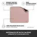 Logitech Mouse Pad Studio Series Cómodo Deslizamiento Rosado